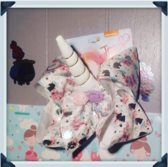 Jojo Siwa unicorn bow unicorn horn bow - Picture 2 of 4
